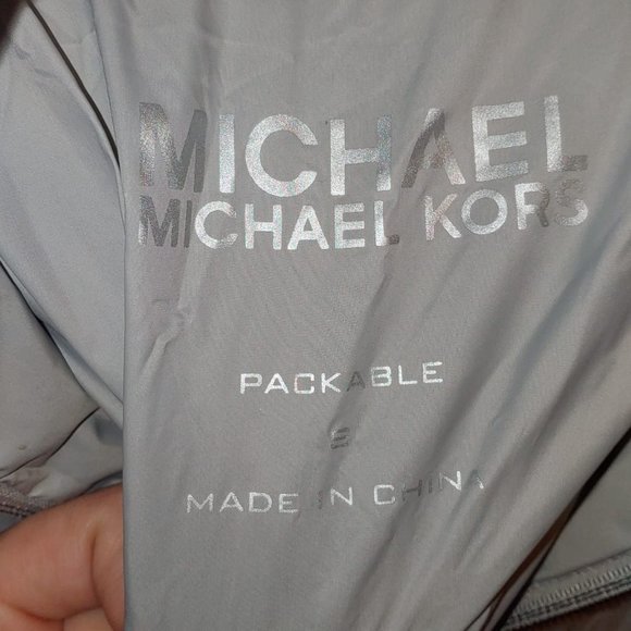 Michael Michael Kors Women's  Hooded  Packable Jacket - Picture 4 of 6